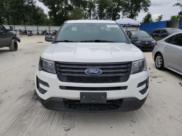 1FM5K8AR7KGB44503 - 2019 FORD EXPLORER POLICE INTERCEPTOR 白色 照片 5