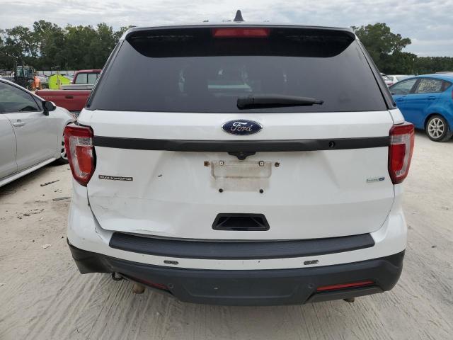 1FM5K8AR7KGB44503 - 2019 FORD EXPLORER POLICE INTERCEPTOR 白色 照片 6