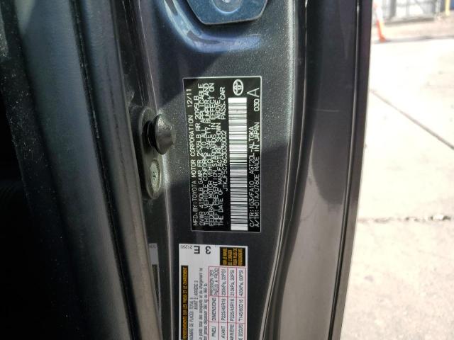 JTKJF5C76C3035002 - 2012 TOYOTA SCION TC 灰色 照片 12