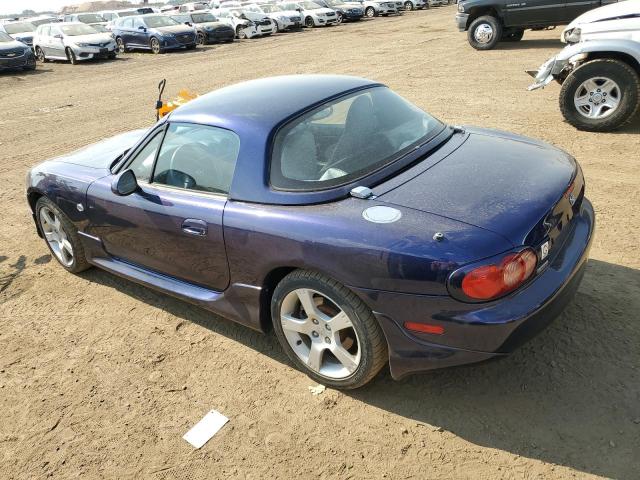 JM1NB353230310949 - 2003 MAZDA MX-5 MIATA BASE BLUE photo 2