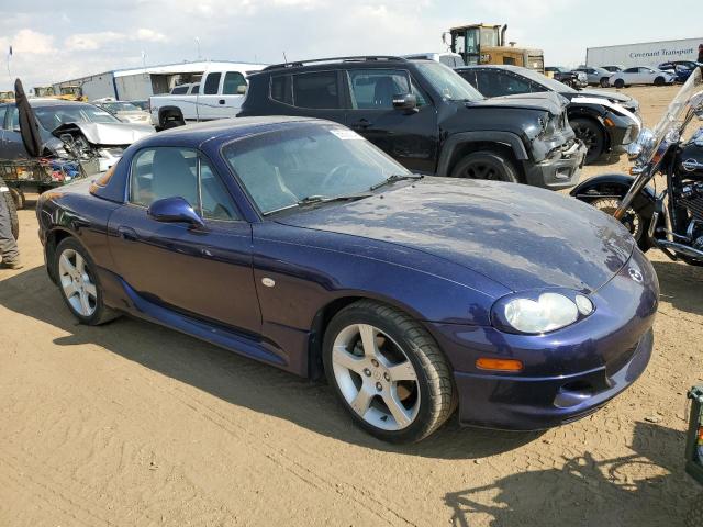 JM1NB353230310949 - 2003 MAZDA MX-5 MIATA BASE BLUE photo 4