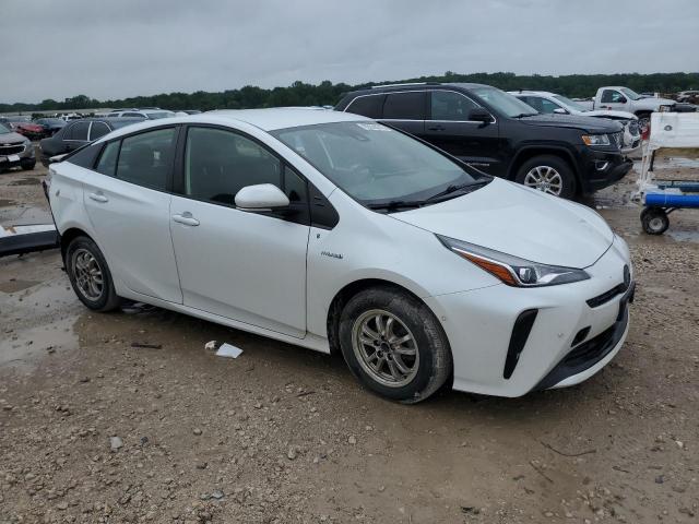 JTDKAMFU0N3167178 - 2022 TOYOTA PRIUS NIGHT SHADE Biały zdjęcie 4