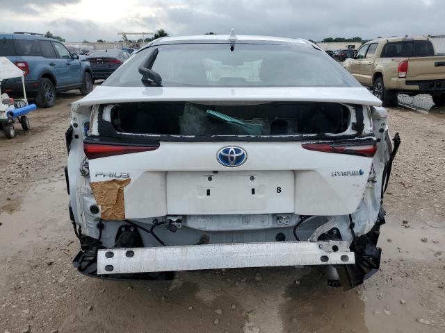 JTDKAMFU0N3167178 - 2022 TOYOTA PRIUS NIGHT SHADE Biały zdjęcie 6