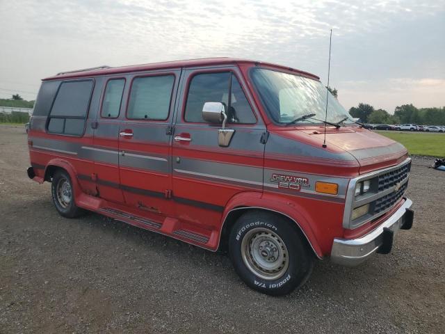 1GBEG25K0RF102355 - 1994 CHEVROLET G20 RED photo 4