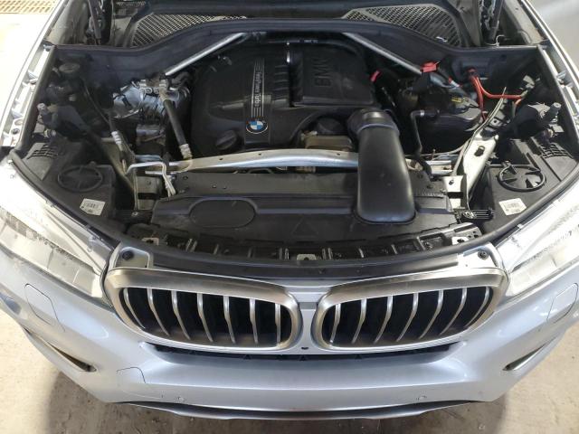 5UXKU2C57F0F95214 - 2015 BMW X6 XDRIVE35I SILVER photo 12