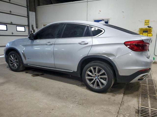 5UXKU2C57F0F95214 - 2015 BMW X6 XDRIVE35I SILVER photo 2