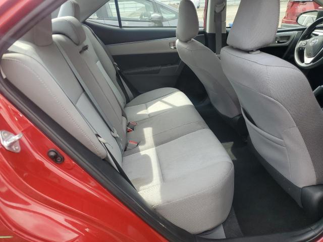 2T1BURHE5GC697201 - 2016 TOYOTA COROLLA L RED photo 10