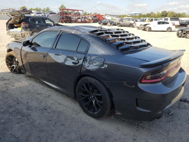 2C3CDXGJ7JH163268 - 2018 DODGE CHARGER R/T 392 GRAY photo 2