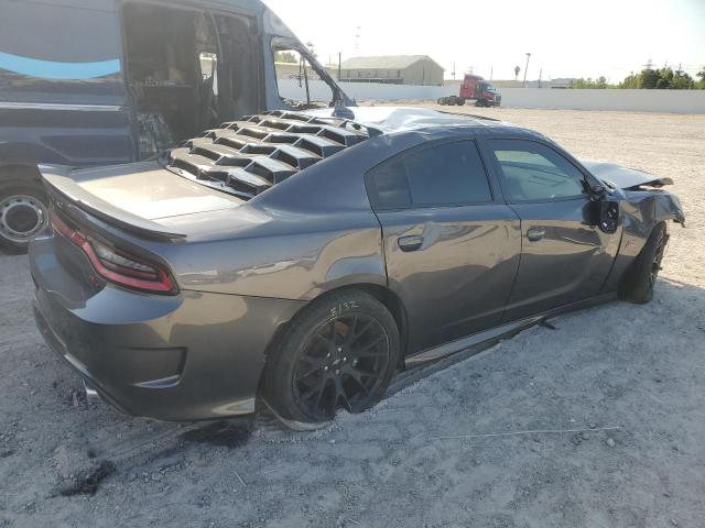 2C3CDXGJ7JH163268 - 2018 DODGE CHARGER R/T 392 GRAY photo 3