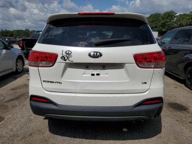 5XYPGDA58GG027866 - 2016 KIA SORENTO LX WHITE photo 6