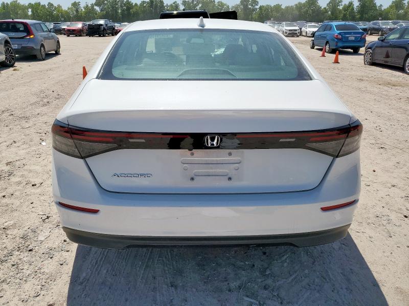 1HGCY1F25RA088850 - 2024 HONDA ACCORD LX WHITE photo 6