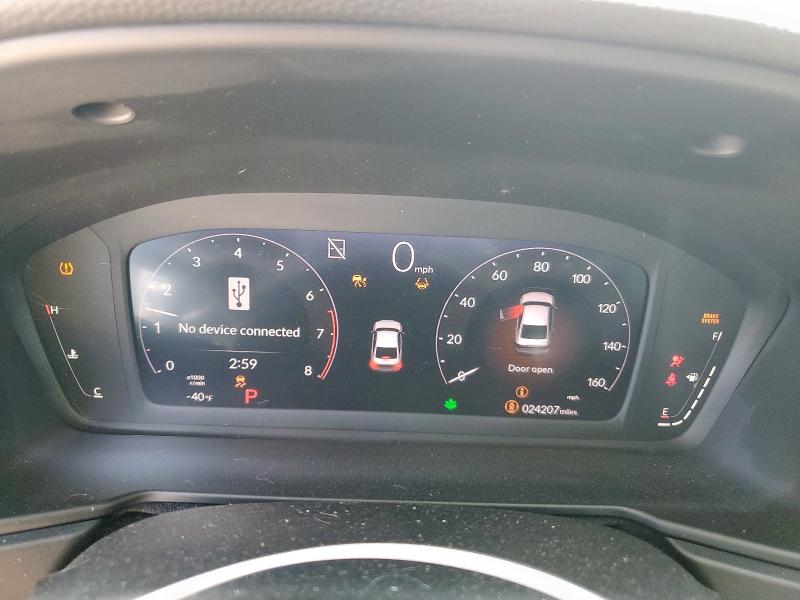 1HGCY1F25RA088850 - 2024 HONDA ACCORD LX WHITE photo 9