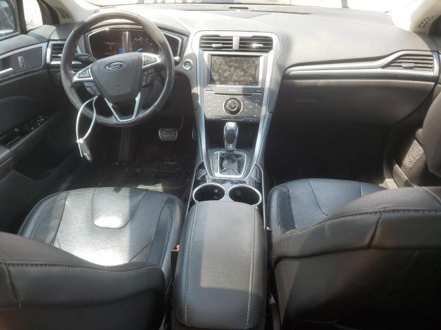 3FA6P0K93DR322502 - 2013 FORD FUSION TITANIUM MAROON photo 8