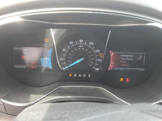 3FA6P0K93DR322502 - 2013 FORD FUSION TITANIUM MAROON photo 9