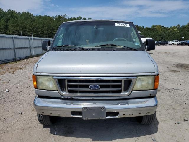 1FTSE34LX4HA46085 - 2004 FORD ECONOLINE E350 SUPER DUTY VAN SILVER photo 5