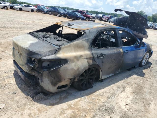 4T1B11HK7KU181333 - 2019 TOYOTA CAMRY L 蓝色 照片 3