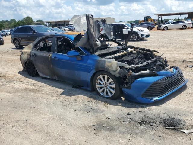 4T1B11HK7KU181333 - 2019 TOYOTA CAMRY L 蓝色 照片 4