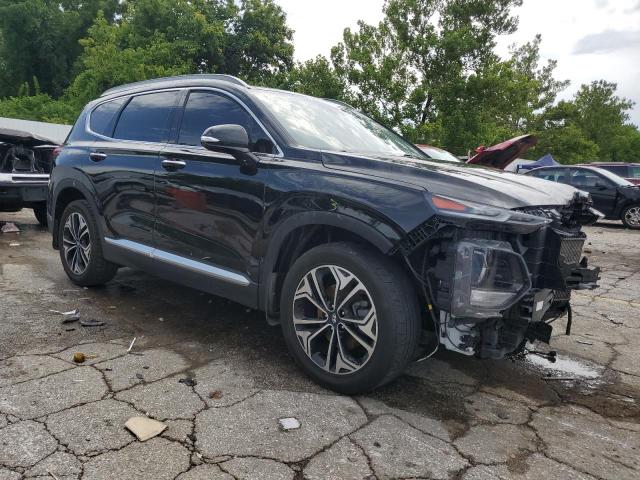5NMS33AA4LH222148 - 2020 HYUNDAI SANTA FE SEL BLACK photo 4