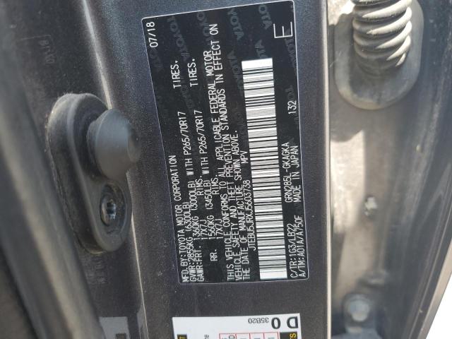 JTEBU5JRXJ5603738 - 2018 TOYOTA 4RUNNER SR5/SR5 PREMIUM Boz foto 13