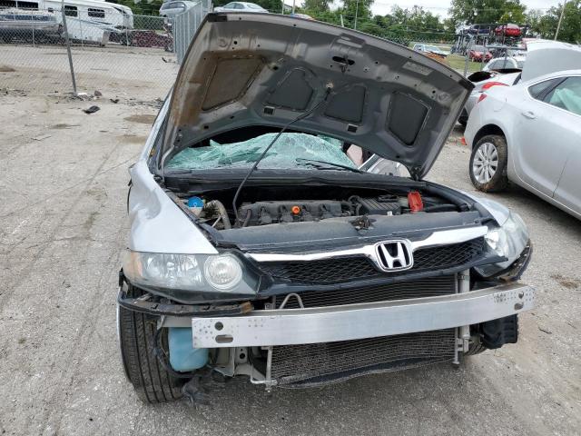 19XFA1F68BE029698 - 2011 HONDA CIVIC LX-S SILVER photo 5