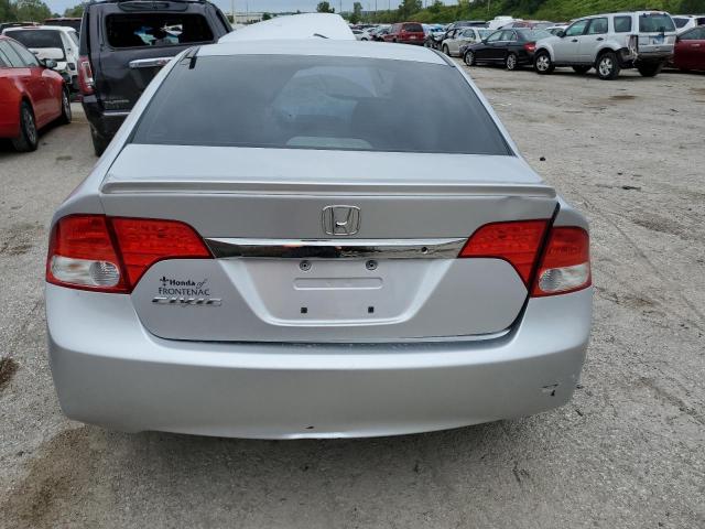 19XFA1F68BE029698 - 2011 HONDA CIVIC LX-S SILVER photo 6