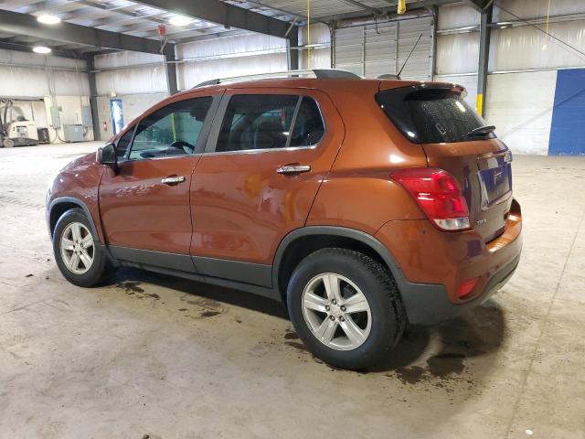 3GNCJLSB8KL252926 - 2019 CHEVROLET TRAX 1LT ORANGE photo 2