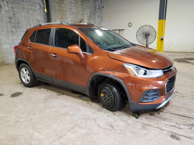 3GNCJLSB8KL252926 - 2019 CHEVROLET TRAX 1LT ORANGE photo 4