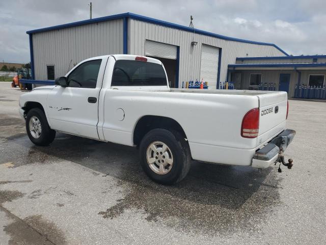 1B7FL26P41S153519 - 2001 DODGE DAKOTA WHITE photo 2