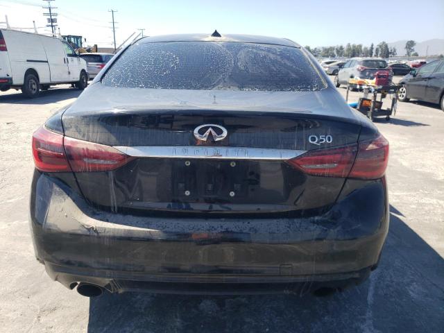 JN1EV7AP6JM359751 - 2018 INFINITI Q50 LUXE BLACK photo 6