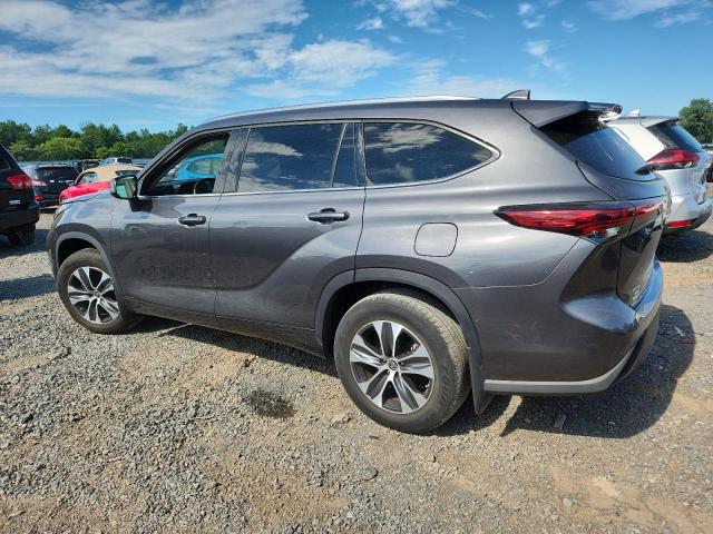 5TDGZRBH6MS559647 - 2021 TOYOTA HIGHLANDER XLE GRAY photo 2