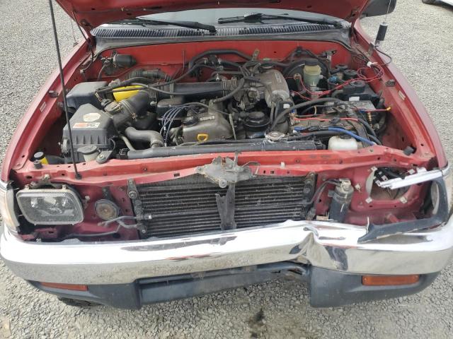 4TAWM72N1VZ265346 - 1997 TOYOTA TACOMA XTRACAB RED photo 11