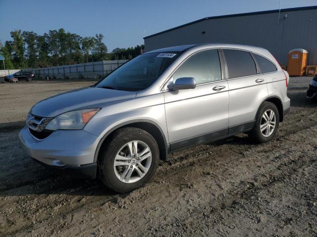 5J6RE3H70BL032308 - 2011 HONDA CR-V EXL SILVER photo 1