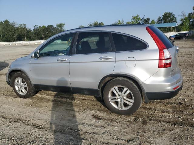 5J6RE3H70BL032308 - 2011 HONDA CR-V EXL SILVER photo 2