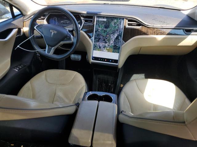 5YJSA1DP5DFP25815 - 2013 TESLA MODEL S Boz foto 8