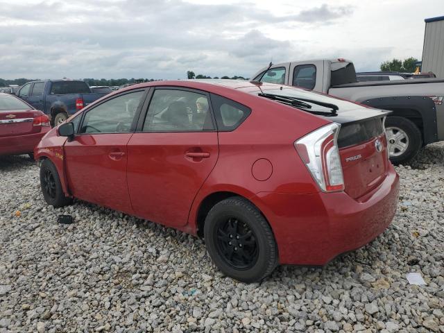 JTDKN3DUXD5700965 - 2013 TOYOTA PRIUS RED photo 2