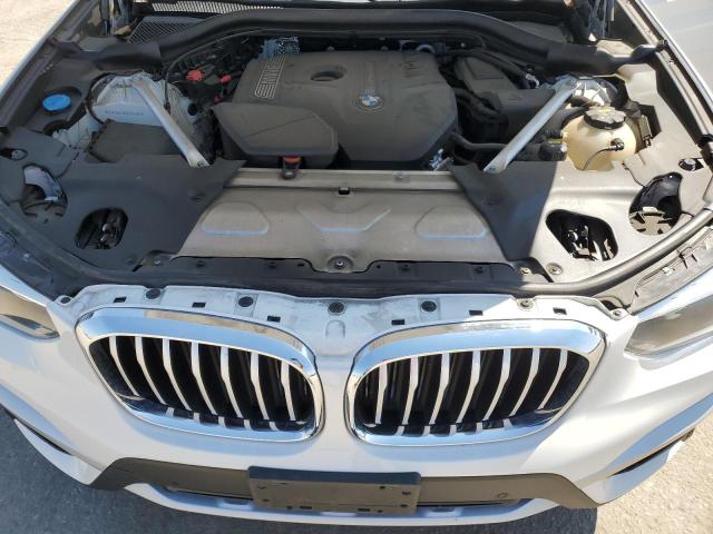 5UXTR9C5XKLP95864 - 2019 BMW X3 XDRIVE30I WHITE photo 11