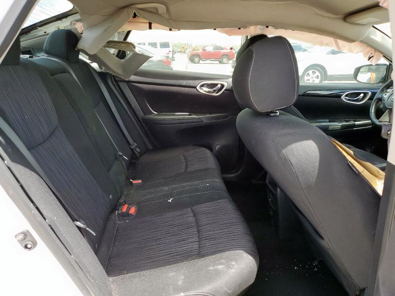 3N1AB7APXKY353781 - 2019 NISSAN SENTRA S WHITE photo 10