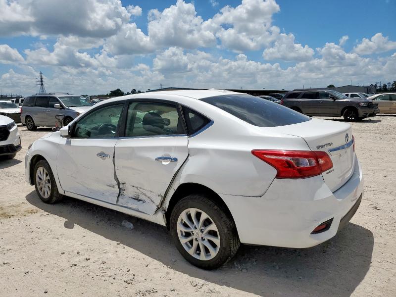 3N1AB7APXKY353781 - 2019 NISSAN SENTRA S WHITE photo 2