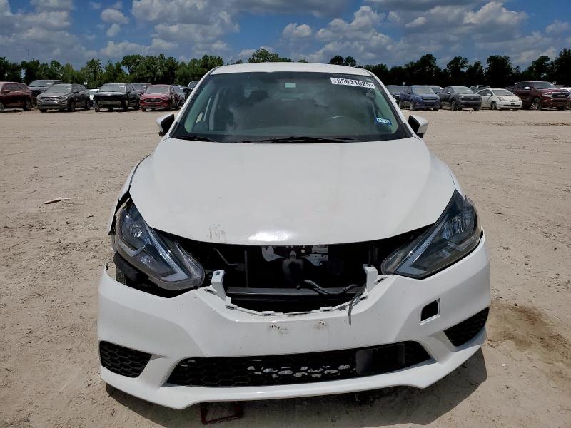 3N1AB7APXKY353781 - 2019 NISSAN SENTRA S WHITE photo 5
