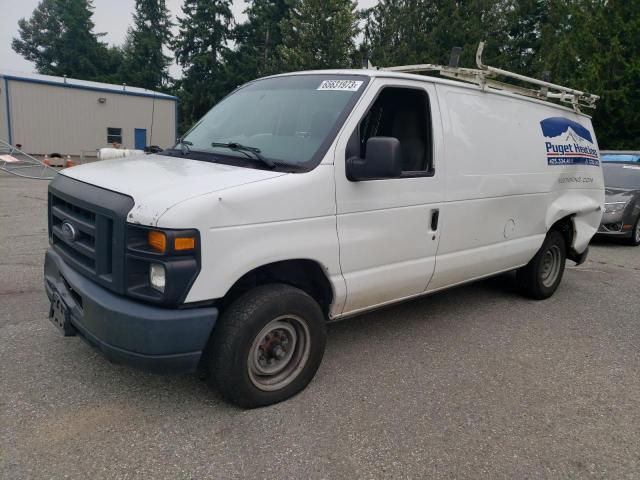 1FTNE1EW2DDA91829 - 2013 FORD ECONOLINE E150 VAN WHITE photo 1