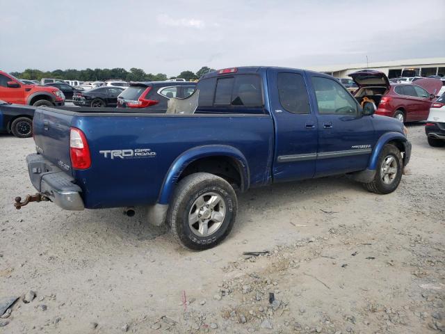 5TBBT44155S465400 - 2005 TOYOTA TUNDRA ACCESS CAB SR5 BLUE photo 3