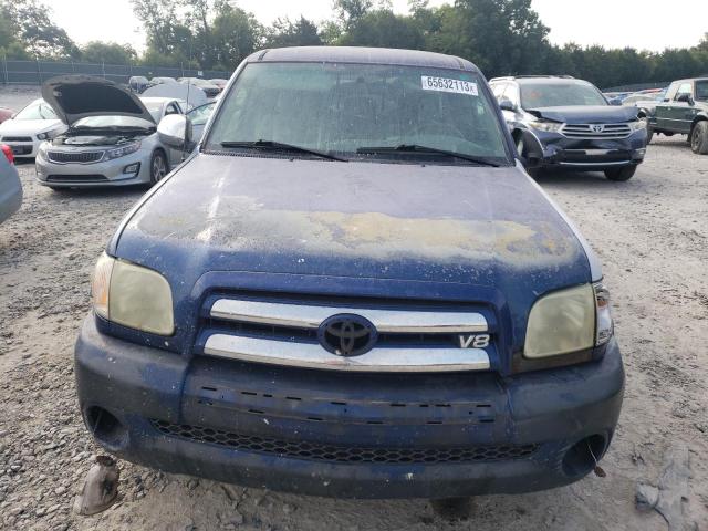 5TBBT44155S465400 - 2005 TOYOTA TUNDRA ACCESS CAB SR5 BLUE photo 5