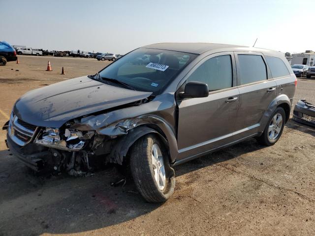 3C4PDCAB6DT517378 - 2013 DODGE JOURNEY SE GRAY photo 1