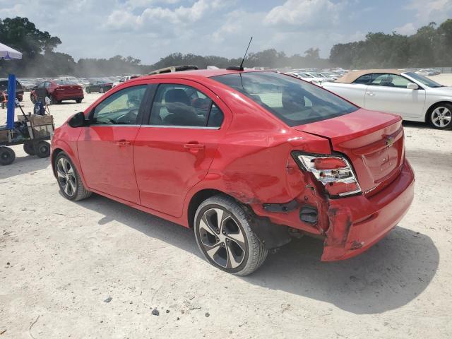 1G1JF5SB4K4121715 - 2019 CHEVROLET SONIC PREMIER RED photo 2