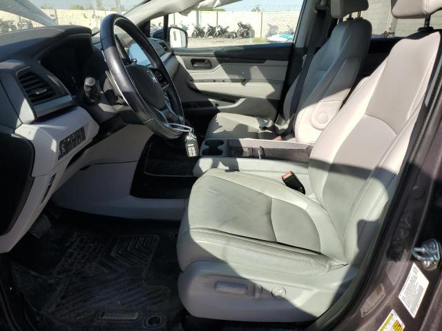 5FNRL6H76LB043542 - 2020 HONDA ODYSSEY EXL GRAY photo 7