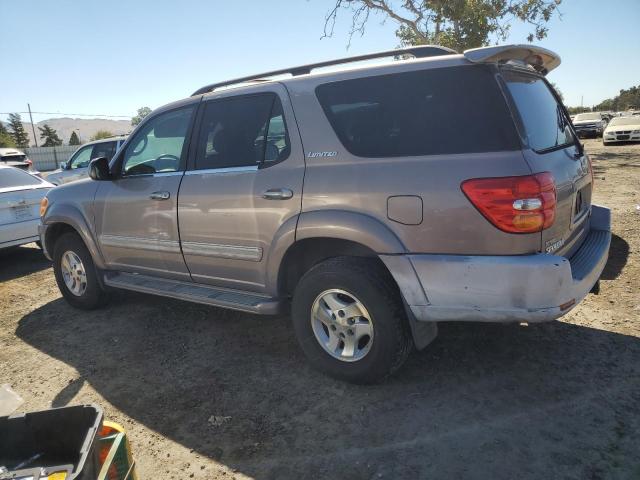 5TDBT48A32S131038 - 2002 TOYOTA SEQUOIA LIMITED TAN photo 2