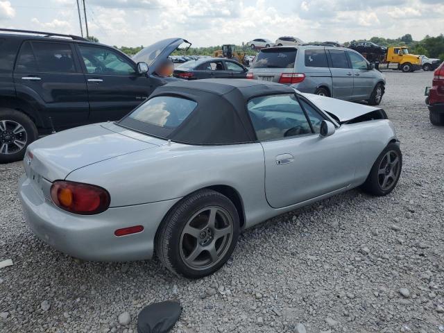 JM1NB3537X0102507 - 1999 MAZDA MX-5 MIATA SILVER photo 3