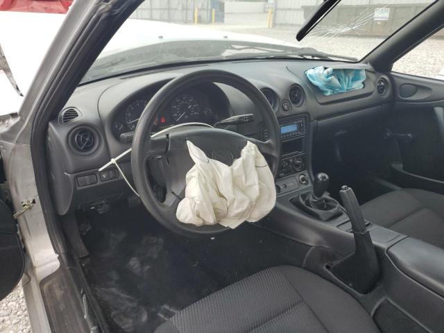 JM1NB3537X0102507 - 1999 MAZDA MX-5 MIATA SILVER photo 8