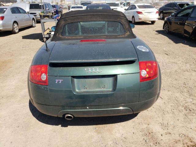 TRUTX28NX11035134 - 2001 AUDI TT GREEN photo 10