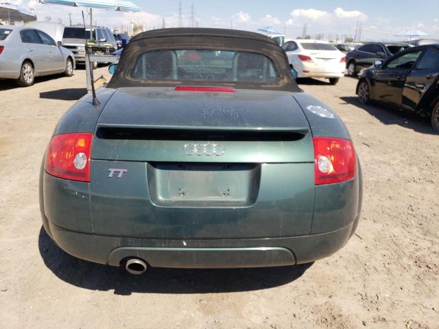 TRUTX28NX11035134 - 2001 AUDI TT GREEN photo 6